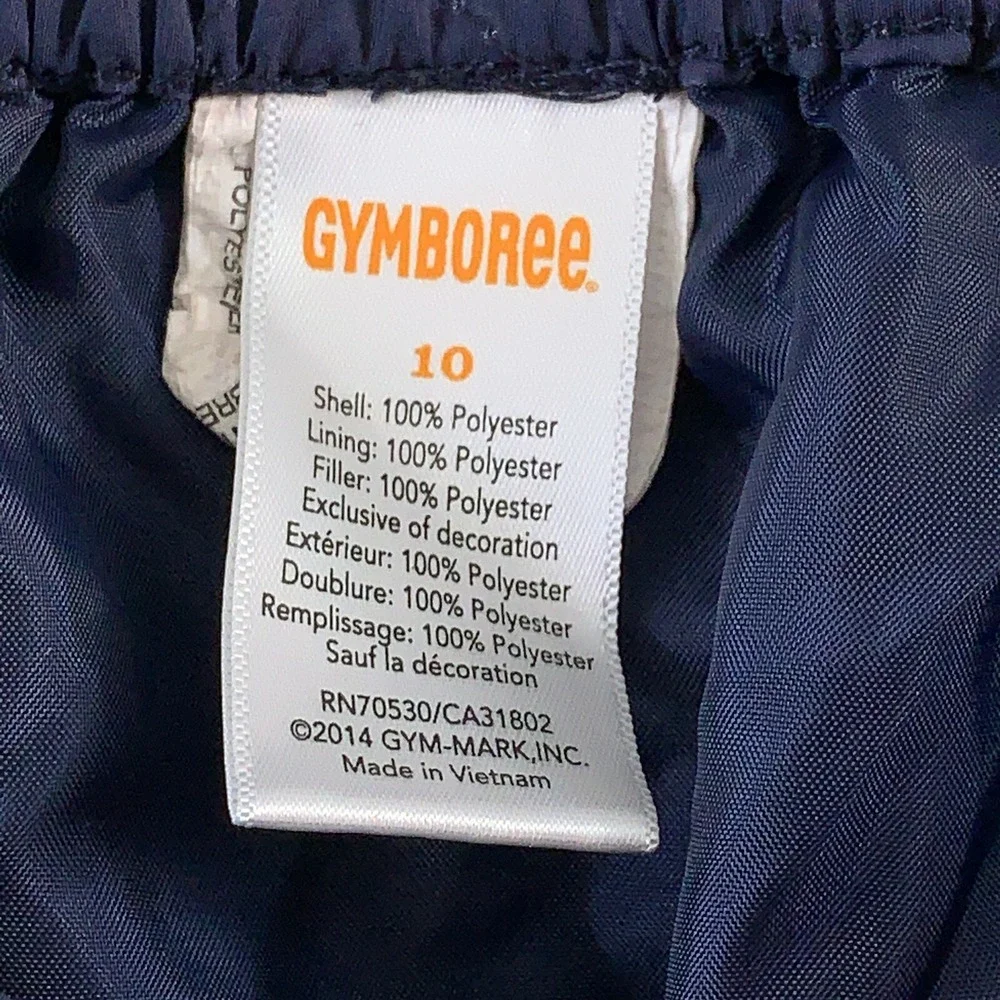 Gymboree Girls Size 10 Navy White Polka Dot Quilted Pull On Mini Skirt New